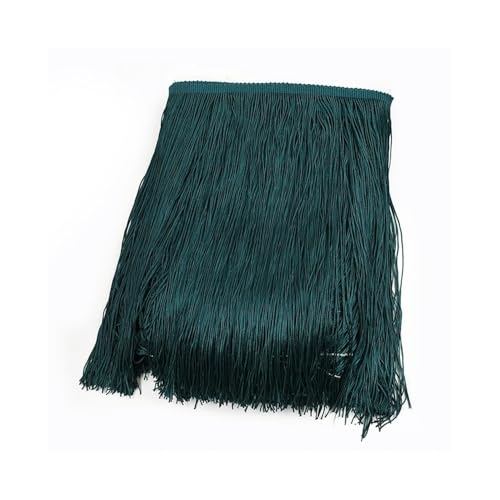 Fransenborte für Kleidung, Kleider, Vorhänge, Nähzubehör, dekoratives Spitzenband, Kleidungsbastelbedarf, 5 m, 30 cm (Nr. 27) von FOVAOK