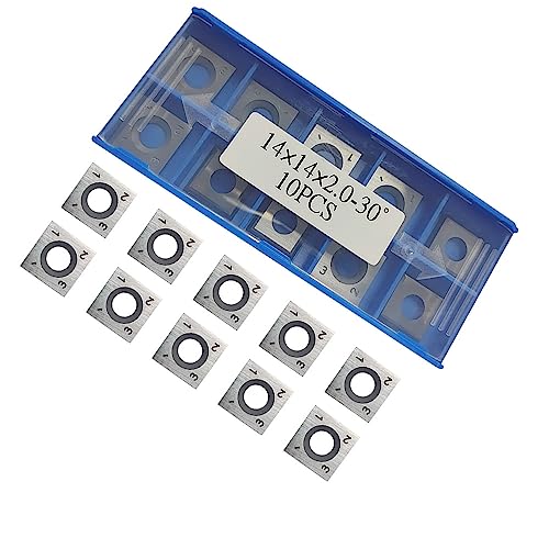 FOXBC 14mm HM Reversible Inserts Cutting Blades 14 x 14 x 2.0 mm Pack of 10 FOXBC 14mm HM Reversible Inserts Cutting Blades 14 x 14 x 2.0 mm Pack of 10 von FOXBC