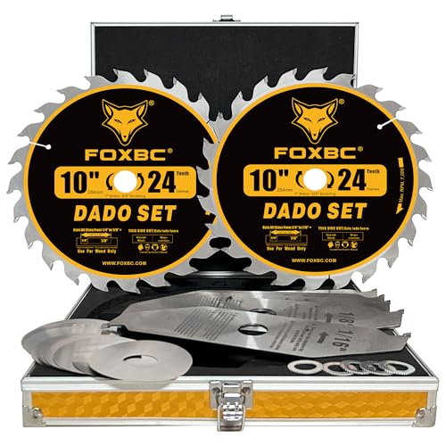 FOXBC 25,4 cm Hartmetall-Stapel-Dado-Klingen-Set FOXBC 25,4 cm Hartmetall-Stapel-Dado-Klingen-Set von FOXBC