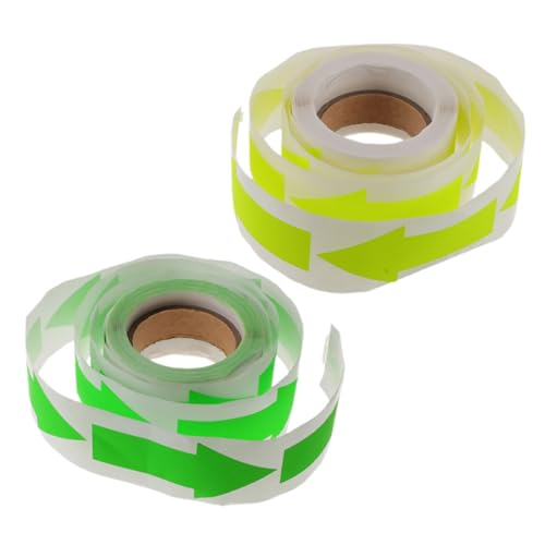2Rollen Pfeilförmige Siegelaufkleber Leuchtendem pro Selbstklebend für Umschläge Geschenkverpackungen und DIY Projekte 2Rollen Pfeilförmige Siegelaufkleber Leuchtendem pro Selbstklebend für Umschläge Geschenkverpackungen und DIY Projekte von FOYTOKI