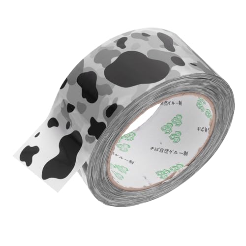FOYTOKI 1 Rolle Design Klebeband mit Milchmuster Hochwertiges Verpackungsband für Dekoration und Versand Einfach zu Verwenden und Reißfest für Zuhause Büro und Schule FOYTOKI 1 Rolle Design Klebeband mit Milchmuster Hochwertiges Verpackungsband für Dekoration und Versand Einfach zu Verwenden und Reißfest für Zuhause Büro und Schule von FOYTOKI