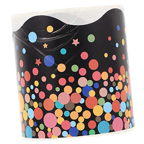 FOYTOKI 1 Rolle Pinnwand Aufkleber Bordüre Selbstklebende Dekoration für Klassenzimmer Schulprojekte und Bastelarbeiten für Blackboards und Scrapbooking FOYTOKI 1 Rolle Pinnwand Aufkleber Bordüre Selbstklebende Dekoration für Klassenzimmer Schulprojekte und Bastelarbeiten für Blackboards und Scrapbooking von FOYTOKI