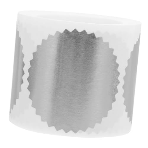 FOYTOKI 1 Rolle Zertifikat Aufkleber Silberne Medaillen Sticker für Urkunden Auszeichnungen und Veranstaltungen Selbstklebend Elegant Vielseitig Einsetzbar Motivierend und Einfach FOYTOKI 1 Rolle Zertifikat Aufkleber Silberne Medaillen Sticker für Urkunden Auszeichnungen und Veranstaltungen Selbstklebend Elegant Vielseitig Einsetzbar Motivierend und Einfach von FOYTOKI