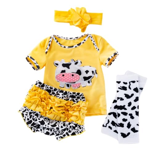 FOYTOKI 1 Satz Kleidung für Puppen Teiliges Outfit mit Kurzarm Shirt und Shorts Passend für Große Babypuppen mit Niedlichem Milchdesign aus Sicherem Baumwollmaterial für Ihre Puppen FOYTOKI 1 Satz Kleidung für Puppen Teiliges Outfit mit Kurzarm Shirt und Shorts Passend für Große Babypuppen mit Niedlichem Milchdesign aus Sicherem Baumwollmaterial für Ihre Puppen von FOYTOKI