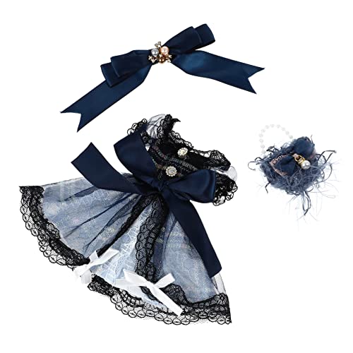 FOYTOKI 1 Satz Puppenkleidungsset für Puppen Dekorative Kleidung mit Kleid Kopfschmuck und Handtasche für Puppenliebhaber für Kreative Rollenspiele FOYTOKI 1 Satz Puppenkleidungsset für Puppen Dekorative Kleidung mit Kleid Kopfschmuck und Handtasche für Puppenliebhaber für Kreative Rollenspiele von FOYTOKI