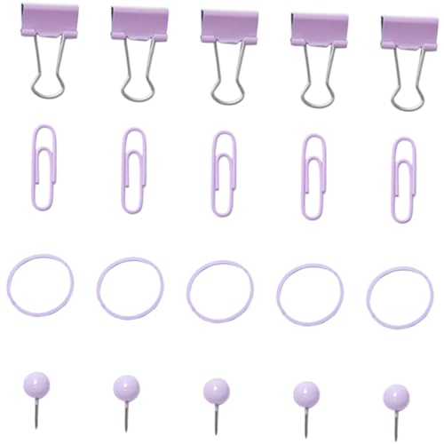 FOYTOKI 1 Set Dekorative Binderklammern Reißnägel Schreibtisch Büroklammern Dekoration Sortier Ticketklammern Büroklammer Papier Organisationsklammer Büro Bindung Push Clip FOYTOKI 1 Set Dekorative Binderklammern Reißnägel Schreibtisch Büroklammern Dekoration Sortier Ticketklammern Büroklammer Papier Organisationsklammer Büro Bindung Push Clip von FOYTOKI