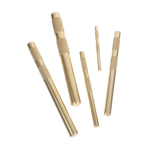 FOYTOKI 1 Set Messing Punch Set Für Professionelles Metall- Und Lederloch -loch -punch -punch -werkzeug Für Automobil- Und Uhr Reparatur Austausch Uhrenreparaturpunsch -set von FOYTOKI