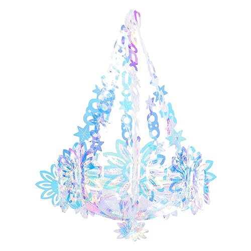 FOYTOKI 1 Stück Hängende Kronleuchter Deko aus Neonfarben Kreatives Lichtzubehör für Partys Hochzeiten und Wohnraumgestaltung Perfektes Accessoire für Festliche Anlässe und Dekoration von FOYTOKI