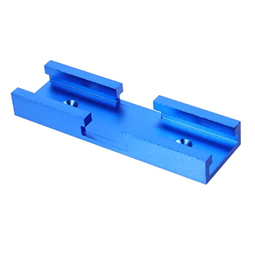 FOYTOKI 1 Stück Holzverbindungselement Blauer Aluminium Slot Connector für Tischkreissäge DIY Holzbearbeitungszubehör Installieren und Kompatibel mit Standard FOYTOKI 1 Stück Holzverbindungselement Blauer Aluminium Slot Connector für Tischkreissäge DIY Holzbearbeitungszubehör Installieren und Kompatibel mit Standard von FOYTOKI