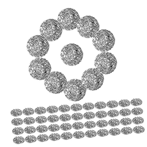 FOYTOKI 100 Stück Flachrückendiamanten für Diy Bastelarbeiten Runde Harzverzierungen für Schmuck Kleidung Taschen Einfach zu Verwenden Vielseitige Bastelzubehörteile Silberfarbe FOYTOKI 100 Stück Flachrückendiamanten für Diy Bastelarbeiten Runde Harzverzierungen für Schmuck Kleidung Taschen Einfach zu Verwenden Vielseitige Bastelzubehörteile Silberfarbe von FOYTOKI