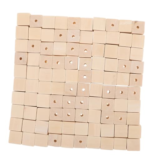 FOYTOKI 100Stücke Unvollendete Holzwürfel für DIY Projekte Natürliche Holzperlen für Schmuckherstellung Basteln Girlanden und Dekoration für Anfänger und Erfahrene FOYTOKI 100Stücke Unvollendete Holzwürfel für DIY Projekte Natürliche Holzperlen für Schmuckherstellung Basteln Girlanden und Dekoration für Anfänger und Erfahrene von FOYTOKI