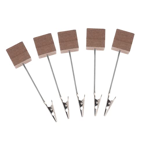 FOYTOKI 10Stücke Memo Clips Nützliche Notizhalter für Zuhause Robuste Fotoclips für Kreative Dekoration und Aufbewahrung Vintage Design von FOYTOKI