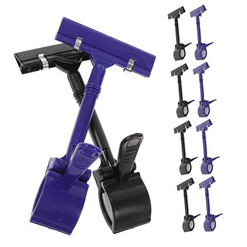 FOYTOKI 10Stücke Teiliges Clip Halter für Schilder Robuste Plastikpapierhalter mit Drehbarem Design für Einzelhandel Ausstellungen Restaurants Hochzeiten FOYTOKI 10Stücke Teiliges Clip Halter für Schilder Robuste Plastikpapierhalter mit Drehbarem Design für Einzelhandel Ausstellungen Restaurants Hochzeiten von FOYTOKI