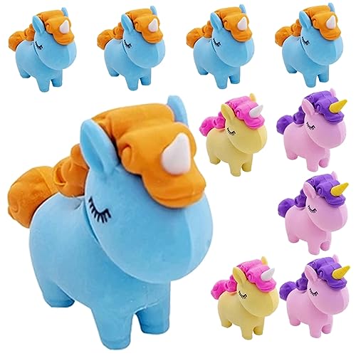 FOYTOKI 10Stücke Teiliges Einhorn Radiergummi für Sichere Radierer für Schule und Mitgebsel oder FOYTOKI 10Stücke Teiliges Einhorn Radiergummi für Sichere Radierer für Schule und Mitgebsel oder von FOYTOKI