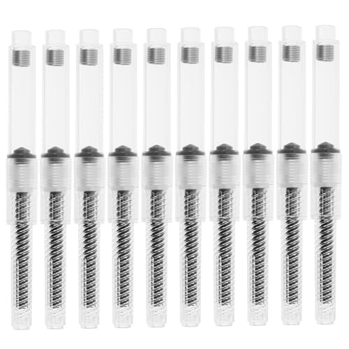 FOYTOKI 10Stücke Tintenstift Tintenabsorber Wiederverwendbare Hilfsabsorber für Füllfederhalter Langlebiges Kunststoffzubehör für Einfache Tintennachfüllung FOYTOKI 10Stücke Tintenstift Tintenabsorber Wiederverwendbare Hilfsabsorber für Füllfederhalter Langlebiges Kunststoffzubehör für Einfache Tintennachfüllung von FOYTOKI