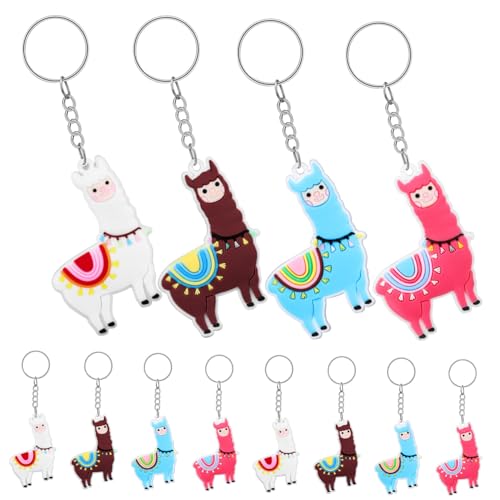 FOYTOKI 12Stücke Kawaii Alpaka Schlüsselanhänger Tier Anhänger für Rucksack und Taschen für Kindergeburtstage und Partys Vielseitige Verwendung Farben FOYTOKI 12Stücke Kawaii Alpaka Schlüsselanhänger Tier Anhänger für Rucksack und Taschen für Kindergeburtstage und Partys Vielseitige Verwendung Farben von FOYTOKI