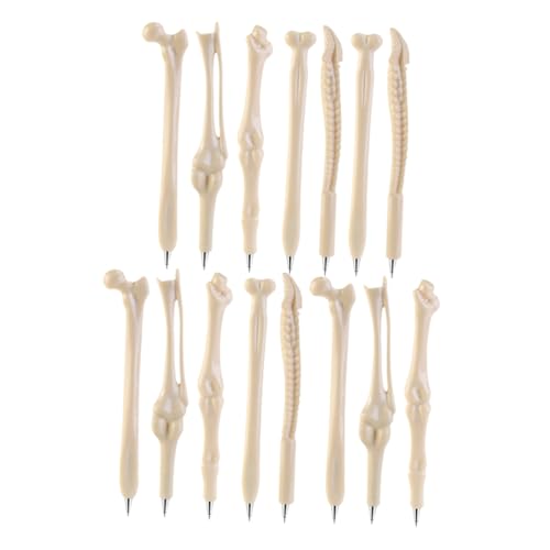 FOYTOKI 15pcs Halloween Knochenförmige Kugelschreiber -stifte Realistische Skelett -designstifte Für Studenten Krankenschwestern Büroversorgungen Und Partydekorationen von FOYTOKI