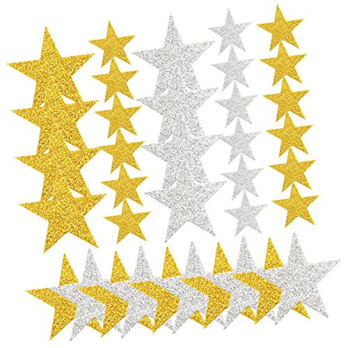 FOYTOKI 180stücke Glitzer Stern Sticker Bunte Aufkleber Für Weihnachtsfeiern Schuldekoration Und Bastelprojekte Leicht Praktisch Und Sicher FOYTOKI 180stücke Glitzer Stern Sticker Bunte Aufkleber Für Weihnachtsfeiern Schuldekoration Und Bastelprojekte Leicht Praktisch Und Sicher von FOYTOKI