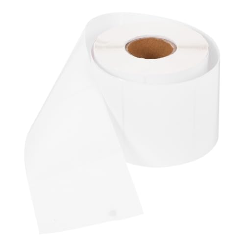 FOYTOKI 1Rolle Bedruckbare Aufkleber Selbstklebendes Etikettenpapier für Drucker für Versandetiketten und Haushaltsorganisation von FOYTOKI