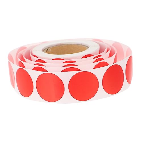 FOYTOKI 1Rolle Runde Farbaufkleber Abnehmbare Kodieretiketten Selbstklebende Markierungspunkte für Büro Schule und Organisation Aufkleber für Scrapbooking und Kreative FOYTOKI 1Rolle Runde Farbaufkleber Abnehmbare Kodieretiketten Selbstklebende Markierungspunkte für Büro Schule und Organisation Aufkleber für Scrapbooking und Kreative von FOYTOKI