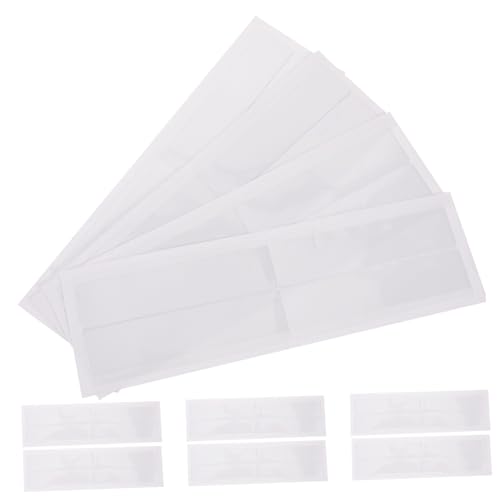 FOYTOKI 1Satz Selbstklebende Etikettentaschen Transparente Halter für Büro und Schule Teilig Weiße Karten Langlebig FOYTOKI 1Satz Selbstklebende Etikettentaschen Transparente Halter für Büro und Schule Teilig Weiße Karten Langlebig von FOYTOKI