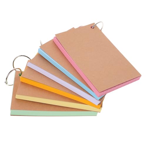 FOYTOKI 1Satz Tragbares Karteikartenset mit Karten Linierte Karteikarten Kartenbox mit Ringbindung Lernmaterialien für Effizientes Lernen für Schule und Büro Vielseitig Einsetzbar FOYTOKI 1Satz Tragbares Karteikartenset mit Karten Linierte Karteikarten Kartenbox mit Ringbindung Lernmaterialien für Effizientes Lernen für Schule und Büro Vielseitig Einsetzbar von FOYTOKI