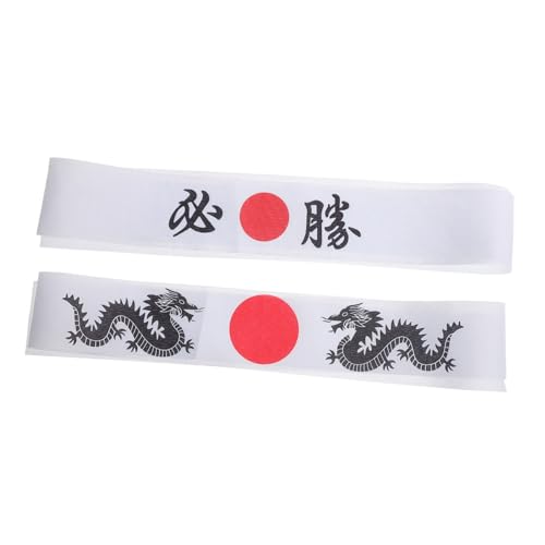 FOYTOKI 2 Stück Japanische Karate Stirnbänder Vielseitige Bandanas mit Traditionellem Design für Karate Kochen und Kreative Kostüme FOYTOKI 2 Stück Japanische Karate Stirnbänder Vielseitige Bandanas mit Traditionellem Design für Karate Kochen und Kreative Kostüme von FOYTOKI