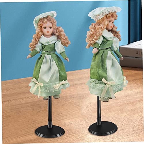 FOYTOKI 2 Stück Verstellbare Schwarze Puppenständer Höhenverstellbar für Puppenaufbewahrung und Display Stabile Doll Holder Organizer für Shop und Zuhause FOYTOKI 2 Stück Verstellbare Schwarze Puppenständer Höhenverstellbar für Puppenaufbewahrung und Display Stabile Doll Holder Organizer für Shop und Zuhause von FOYTOKI