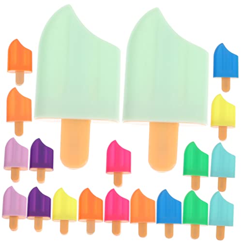 FOYTOKI 20 Stück Hochlighter Stifte Kleiner Textmarker in Eisform Pastellfarben Fluoreszierende Marker für Schule und Büro Kawaii Schreibwaren Wasserfeste FOYTOKI 20 Stück Hochlighter Stifte Kleiner Textmarker in Eisform Pastellfarben Fluoreszierende Marker für Schule und Büro Kawaii Schreibwaren Wasserfeste von FOYTOKI