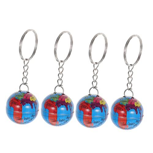 FOYTOKI 20 Stück Schlüsselanhänger Planet Erde Taschen Schlüsselanhänger Schlüsselanhänger Basketball Schlüsselanhänger Reise Party Schlüsselanhänger Zubehör von FOYTOKI