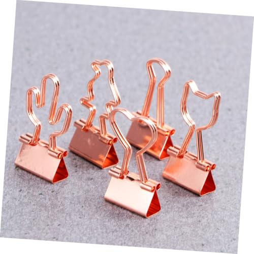 FOYTOKI 20 Stück Teiliges Metallklammern Büroklammern Katzenmotiv Roségold Multifunktional Aktenklammern für Dokumente Dateien Papier Organisation Schule und Büro FOYTOKI 20 Stück Teiliges Metallklammern Büroklammern Katzenmotiv Roségold Multifunktional Aktenklammern für Dokumente Dateien Papier Organisation Schule und Büro von FOYTOKI