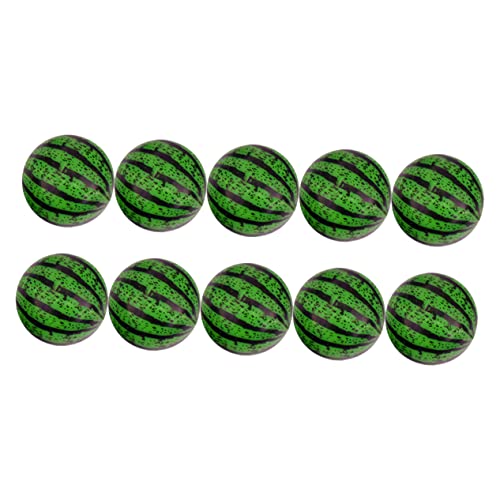 FOYTOKI 20 Stück Wassermelonen Bouncy Balls Gummibälle für Hand Augen Koordination für Outdoor Wasserspiele und Schulpausen Zufällige Farbe von FOYTOKI