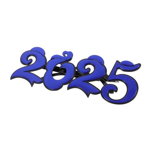 FOYTOKI 2025 Brille party brille party zubehör Festliche Brille Eyewear für Feiern Kreative Brille lustige neujahrsbrille Silber Auge Party-Brillen- Performance-Requisiten Stk Blue FOYTOKI 2025 Brille party brille party zubehör Festliche Brille Eyewear für Feiern Kreative Brille lustige neujahrsbrille Silber Auge Party-Brillen- Performance-Requisiten Stk Blue von FOYTOKI
