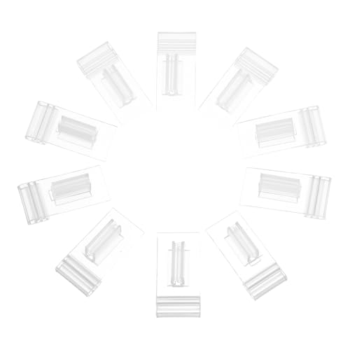 FOYTOKI 20Stücke Etikettenhalter Display Clips für Supermärkte und Einzelhandel für Preisschilder und Produktinformationen Stabil und Langlebig von FOYTOKI