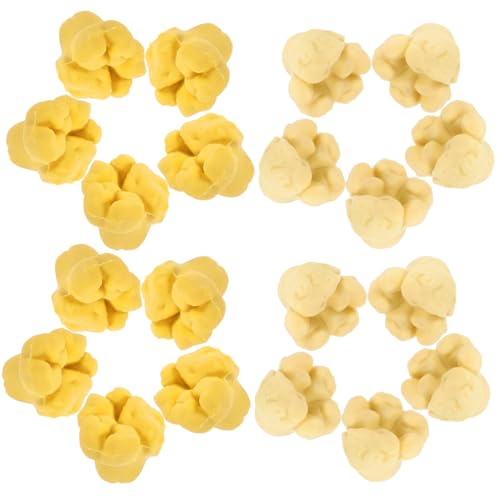 FOYTOKI 20Stücke Popcorn Radiergummis Lustige Schulmaterialien für Geschenkidee für Studenten und Partys Kreative Schreibwaren für Unterricht und Belohnungen von FOYTOKI