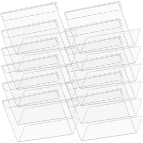 FOYTOKI 20Stücke Transparente Acryl Tischschilder Blanko Tischnummernhalter für Hochzeiten Partys und Veranstaltungen Einfaches Einlegen von Stabiler Stand FOYTOKI 20Stücke Transparente Acryl Tischschilder Blanko Tischnummernhalter für Hochzeiten Partys und Veranstaltungen Einfaches Einlegen von Stabiler Stand von FOYTOKI