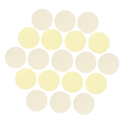 FOYTOKI 24 Stck. Kleiner gelbe Entenbasisfilm doppelseitige Pads Montageband doppelseitiger runder Aufkleber entfernbares doppelseitiges Klebeband doppelseitige Aufkleber Acryl Transparent von FOYTOKI