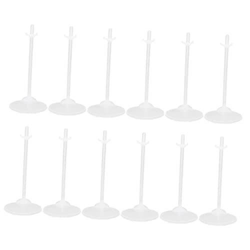 FOYTOKI 24 Stück Puppenständer Transparent Stabile Halter für Figuren und Modelle zum Ausstellen von Kinderzimmern oder Tischen FOYTOKI 24 Stück Puppenständer Transparent Stabile Halter für Figuren und Modelle zum Ausstellen von Kinderzimmern oder Tischen von FOYTOKI