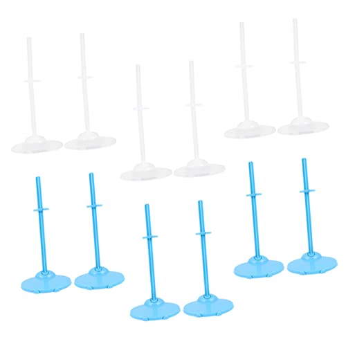 FOYTOKI 24 Stück Teiliges Puppenständer für Transparente und Blaue Halter für Figuren Stabil und Langlebig für Puppenhaus Zubehör und Kreative Displays FOYTOKI 24 Stück Teiliges Puppenständer für Transparente und Blaue Halter für Figuren Stabil und Langlebig für Puppenhaus Zubehör und Kreative Displays von FOYTOKI