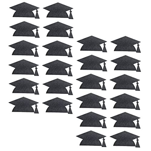 FOYTOKI 24Stücke Graduation Aufkleber Selbstklebende Cap Förmige Sticker für Getränke und Party Deko Langlebig für Abschlussfeiern und Feste FOYTOKI 24Stücke Graduation Aufkleber Selbstklebende Cap Förmige Sticker für Getränke und Party Deko Langlebig für Abschlussfeiern und Feste von FOYTOKI
