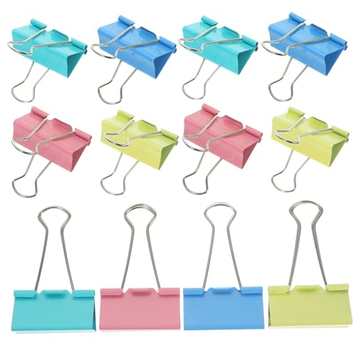 FOYTOKI 24Stücke Große Büroklammern Praktische Binder Clips für Schule und Büro zur Organisation von Dokumenten und Notizen FOYTOKI 24Stücke Große Büroklammern Praktische Binder Clips für Schule und Büro zur Organisation von Dokumenten und Notizen von FOYTOKI