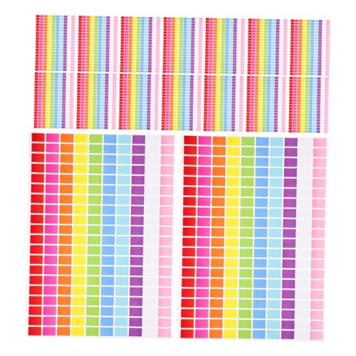 FOYTOKI 25Blatt Farbige Rechteckige Etiketten Selbstklebend Robuste Papieraufkleber für Büro Schule Inventarorganisation Bastelprojekte Stark Haftend und Langlebig FOYTOKI 25Blatt Farbige Rechteckige Etiketten Selbstklebend Robuste Papieraufkleber für Büro Schule Inventarorganisation Bastelprojekte Stark Haftend und Langlebig von FOYTOKI