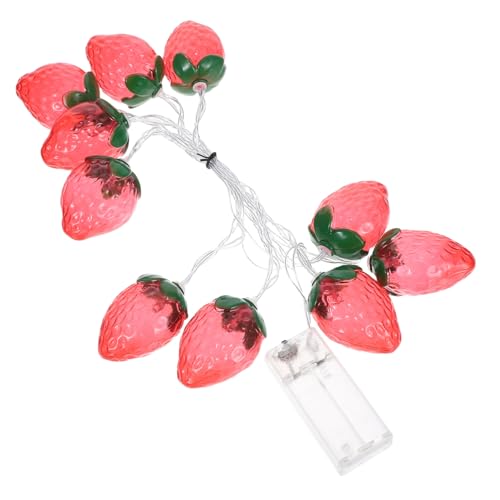 FOYTOKI 2M Erdbeer Batteriebetriebene LED Dekoration für Hochzeit Garten Terrasse Party Realistische Einfache Installation Lichter FOYTOKI 2M Erdbeer Batteriebetriebene LED Dekoration für Hochzeit Garten Terrasse Party Realistische Einfache Installation Lichter von FOYTOKI