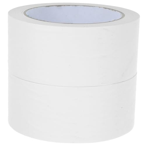 FOYTOKI 2Rollen Beschreibbares Verpackungsband aus Kraftpapier Selbstklebendes Vielseitig Einsetzbares Klebeband für Versand Weißes Klebeband für Sicheren FOYTOKI 2Rollen Beschreibbares Verpackungsband aus Kraftpapier Selbstklebendes Vielseitig Einsetzbares Klebeband für Versand Weißes Klebeband für Sicheren von FOYTOKI