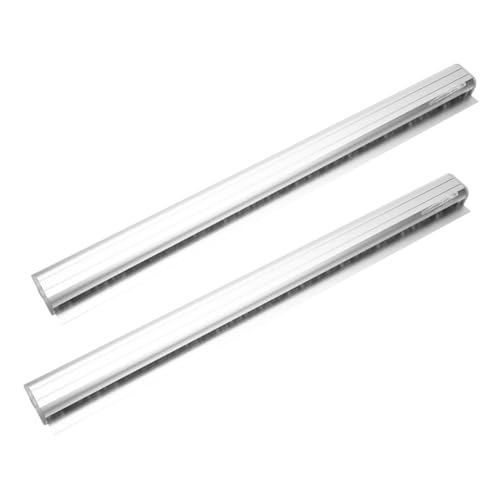 FOYTOKI 2Stücke Aluminiumlegierung Quittungshalter Lange Fahrscheinanzeigeschiene für Restaurantküchen Cafés und Bars zur Effizienten Menüorganisation von FOYTOKI
