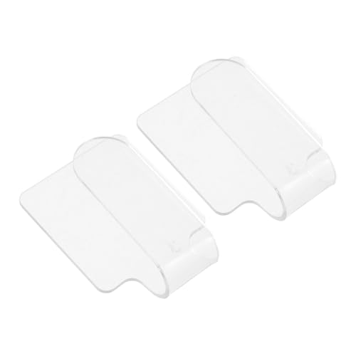 FOYTOKI 2Stücke Handheld Make Up Mischpaletten Acryl Nagelkunst Paletten für Salon Make Up Kosmetik Mischpalette für Farbgestaltung und Anwendung von FOYTOKI