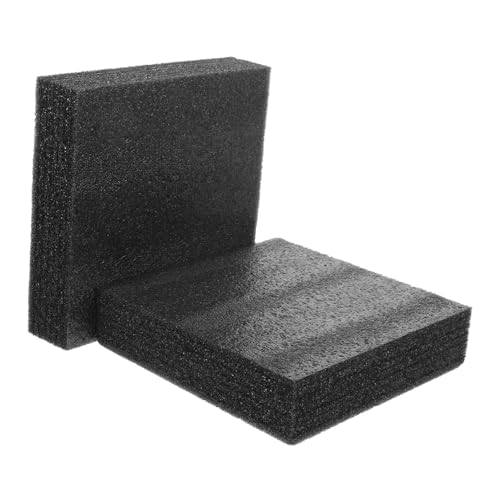 FOYTOKI 2er-pack Schwarze Polsterung 20 X 20 X 5 Cm Schaumstoffplatte Express-verpackungseinlage Verpackungsfolie für Sichere FOYTOKI 2er-pack Schwarze Polsterung 20 X 20 X 5 Cm Schaumstoffplatte Express-verpackungseinlage Verpackungsfolie für Sichere von FOYTOKI