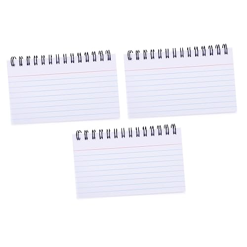 FOYTOKI 3 Stück Kleine Spiral Notizblöcke Notizheft im Pocket Format Abreißbare Notizkarten für Studenten und Lehrer für To Do Listen und Persönliche Notizen FOYTOKI 3 Stück Kleine Spiral Notizblöcke Notizheft im Pocket Format Abreißbare Notizkarten für Studenten und Lehrer für To Do Listen und Persönliche Notizen von FOYTOKI