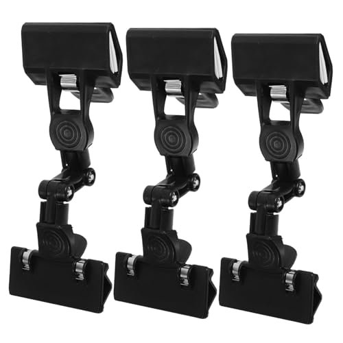 FOYTOKI 3 Verstellbare Preisschild-clips Mit Doppelkopf, 3 Stück, Kunststoff, Starker Halt, Ideal Für Einzelhandelsgeschäfte, Supermärkte, Ausstellungen Und Warendisplays, Etikettenhalter FOYTOKI 3 Verstellbare Preisschild-clips Mit Doppelkopf, 3 Stück, Kunststoff, Starker Halt, Ideal Für Einzelhandelsgeschäfte, Supermärkte, Ausstellungen Und Warendisplays, Etikettenhalter von FOYTOKI