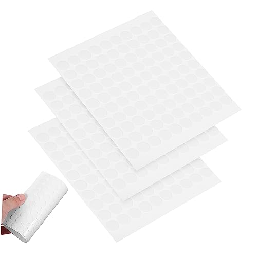 FOYTOKI 300Stücke Doppelseitige Transparente Klebepunkte Wasserfeste Punktaufkleber für Dekoration und Basteln Klebepunkte ohne Rückstände für Poster Fotos von FOYTOKI